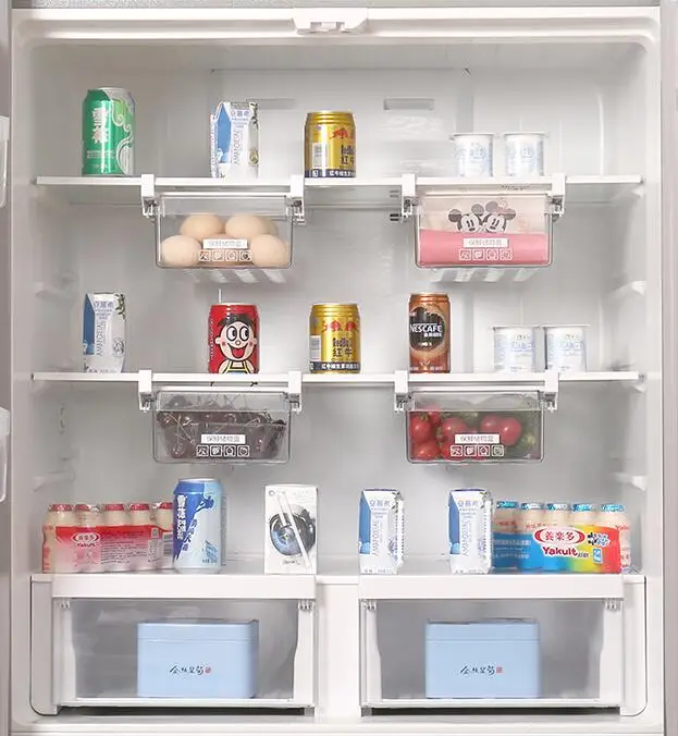 Кухонный органайзер для холодильника ящик для еды многофункциональный ящик для хранения яиц коробка для пельменей