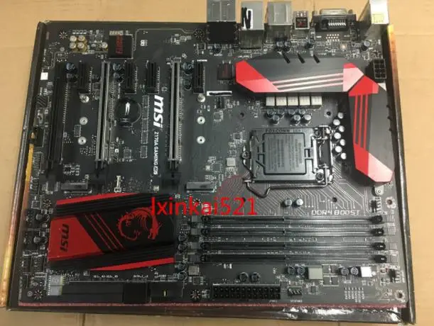 Оригинальная материнская плата MSI для Z170A игровой M5 LGA 1151 DDR4 для I3 I5 I7 14nm Процессор USB3.0 USB3.1 64 Гб Z170 рабочего Материнская плата