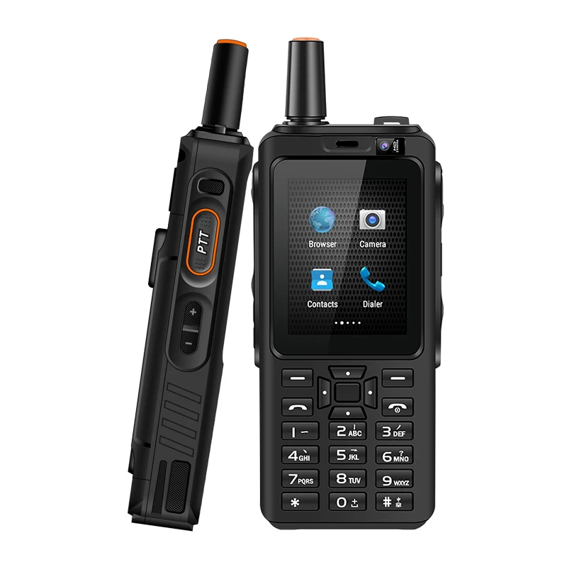 Рация UNIWA F40 Zello 4G 4000 мАч водонепроницаемый прочный сенсорный экран 2 4 дюйма ядра