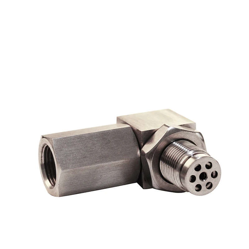 O2 Oxygen Sensor CEL Eliminator Angled Extender Spacer 90 Degree 45 DegreeM18X1.5 Bung