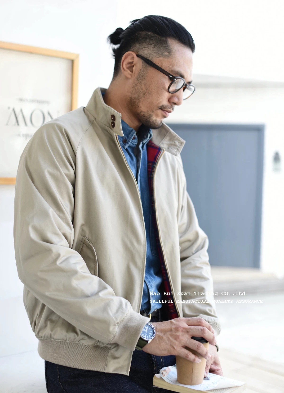 Mens Vintage Safari Jacket Autumn Safari Jacket Men Saucezhan