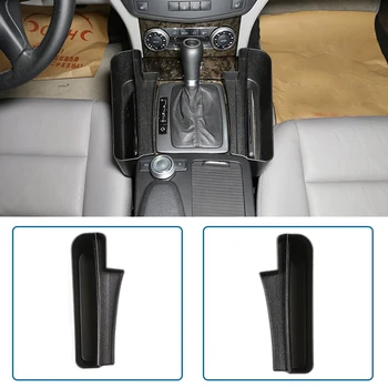 

For Mercedes Benz C Class W204 2008-2014 Car Plastic Central Console Storage Box Phone Holder Accessories