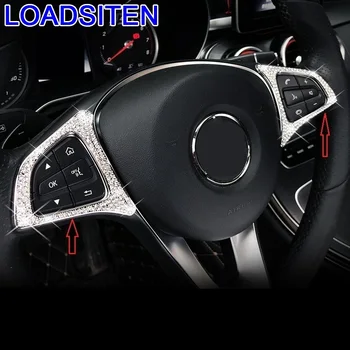 

Car Decorative Modified Automovil Control System Interior Accessory Decoration Sticker Strip 16 17 18 FOR Mercedes Benz A Class