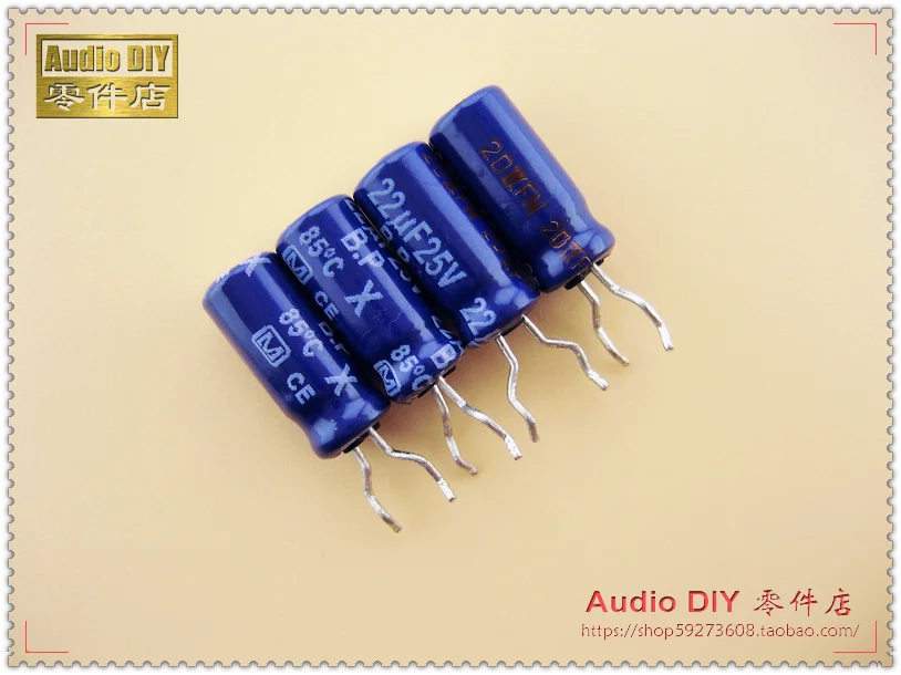 

30PCS/50PCS Matsushita X-BP Series 22uF/25V Non-polar Electrolytic Capacitor free shipping