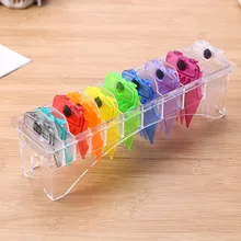 10pcs Clear Hair Clipper Limit Comb with Magnetic Trimmer Guide Attachment Hair Clipper Limit Comb Hair Styling Tool