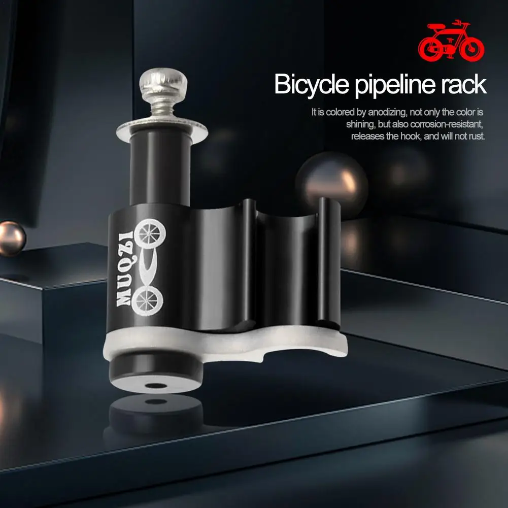 Bicycle Cable Guide Bike Brake Cable Housing Holder With Wrench