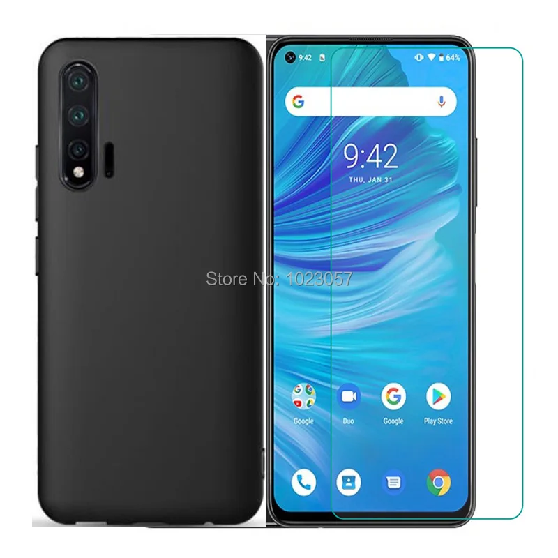 Закаленное стекло для UMIDIGI X F2 F1 POWER3 чехол с полной защитой полным закаленным