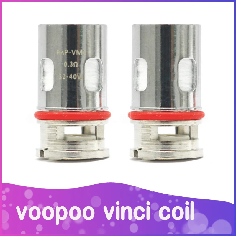 

5PCS VOOPOO VINCI Replacement Vape PnP VM1 Coil Head For VINCI / Vinci X / Vinci R Mod Kit
