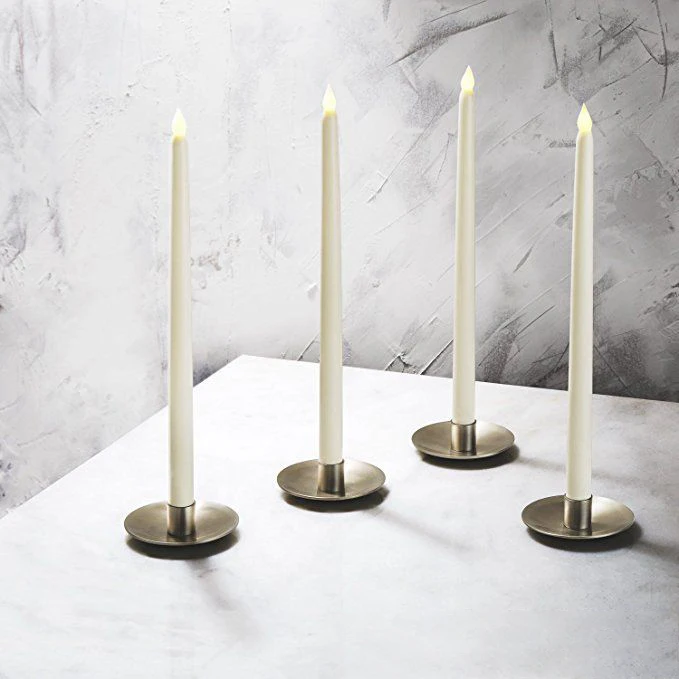 LED Wedding Dating Candlelight Dinner Decor Electronic Candle Lights Plastic Christmas Decoration For Home Cafe Restaurant
