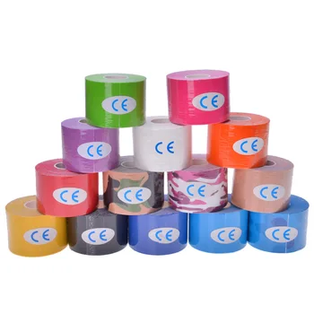 

YINGHU Elastic Tape Kinesiology Athletic Recovery Kneepad Sports Safety Muscle Pain Relief Knee Pads Support Gym Fitness Bandage