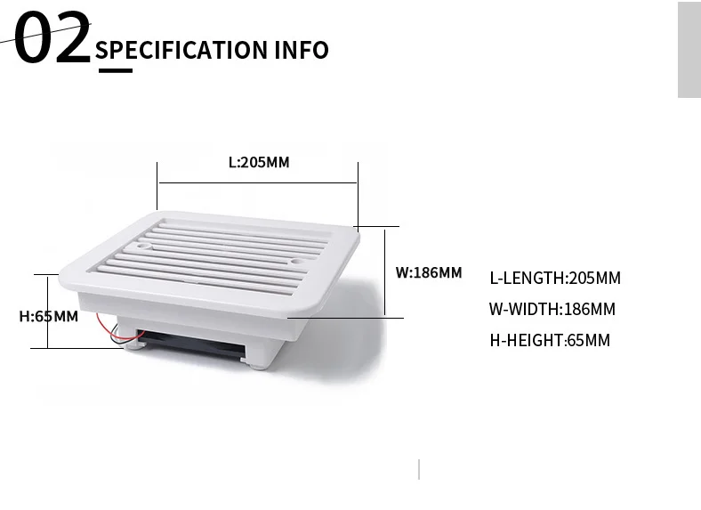 Dust-proof Ventilation Fan Caravan Side Exhaust Air Outlet Vent For RV Motorhome Trailer Boat Yacht caravan camper caranvan