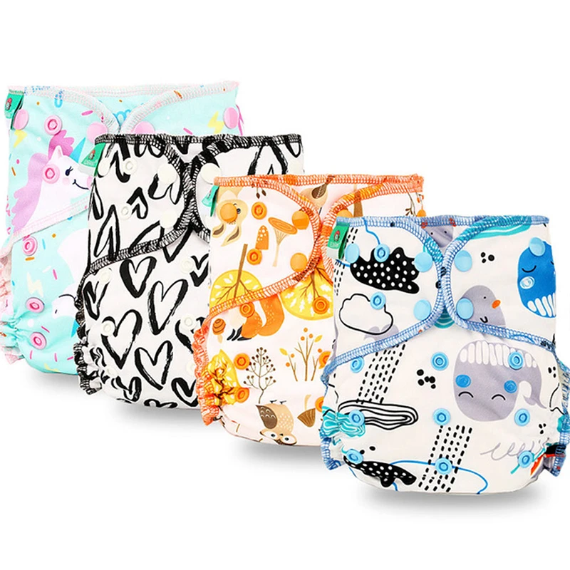 

Bamboo Cotton Baby Nappies Fresh Air Baby Clean Care Remove Smell Ventilation Waterproof Diaper Pocket Training Pants Reusable