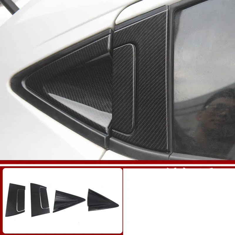 Задняя крышка дверной ручки из углеродного волокна для Honda HR V HRV Vezel 2014 2015 2016 2017 2018