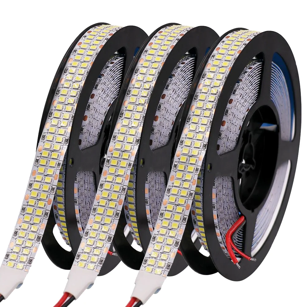 5M Led Strip Smd 2835 5054 5050 5630 12V Ultra Luminosità Flessibile Led Tape Light 60/120Leds/M Diodo A Nastro Non Impermeabile