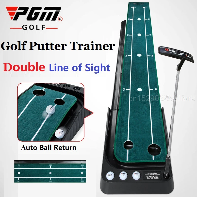 3M Portable Indoor Golf Putting Green Swing Trainer Set Putter Fairway Velvet Training Aids Home Office Mini | Спорт и развлечения