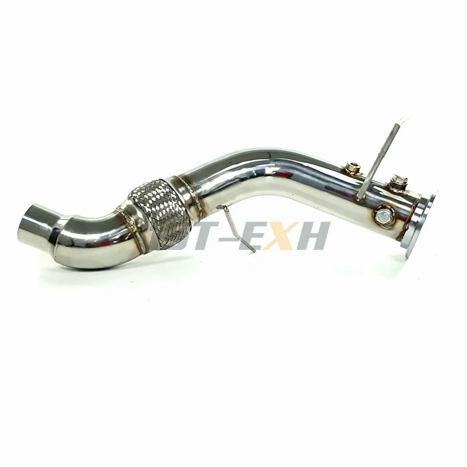 3 "Turbo Downpipe Per 2006-2010 Bmw E90/E91/E92/E93 E60/E61/E63/E64 E83 335D 535D 635D 3.0Sd