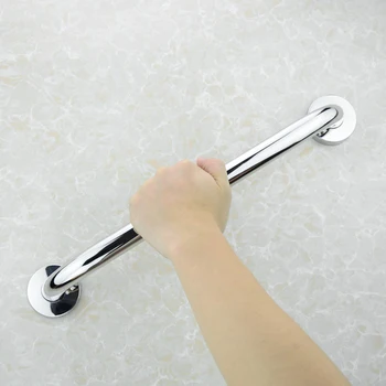 

Safety Handle Stainless Steel Wall Mount Bathroom Grab Bar Non Slip Bath Tub Handrail Shower Elderly Stairs Toilet Support