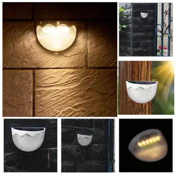 

Solar Power Light Sensor Wall Light Waterproof ip65 Solar LED Light Auto ON/OFF Garden Fence Pathway Energy Saving Outdoor Light