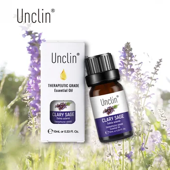 

Unclin 10ml Clary Sage Pure Essential Oils Ginger Rosemary Ylang For Hair Care Essential Oil Humidifier Aromatherapy Massage