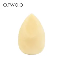 O. Two. O желтый Флокированный водный порошок из драже слоеный косой стерео слоеный влажный и сухой двойного назначения косметическое яйцо 9921F