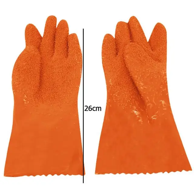 1Pair Nem Csúszás Nélküli Konyhai Kesztyű Burgonya Pácolási Halak Tisztítása Zöldség Dörzsölés Háztartási - Image 6