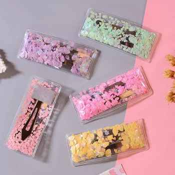 

Girls Hair Clips With Sequins Design Children Hairpin Princess Hair Accessories Hair Pin Baby Girl Hairpin Drop