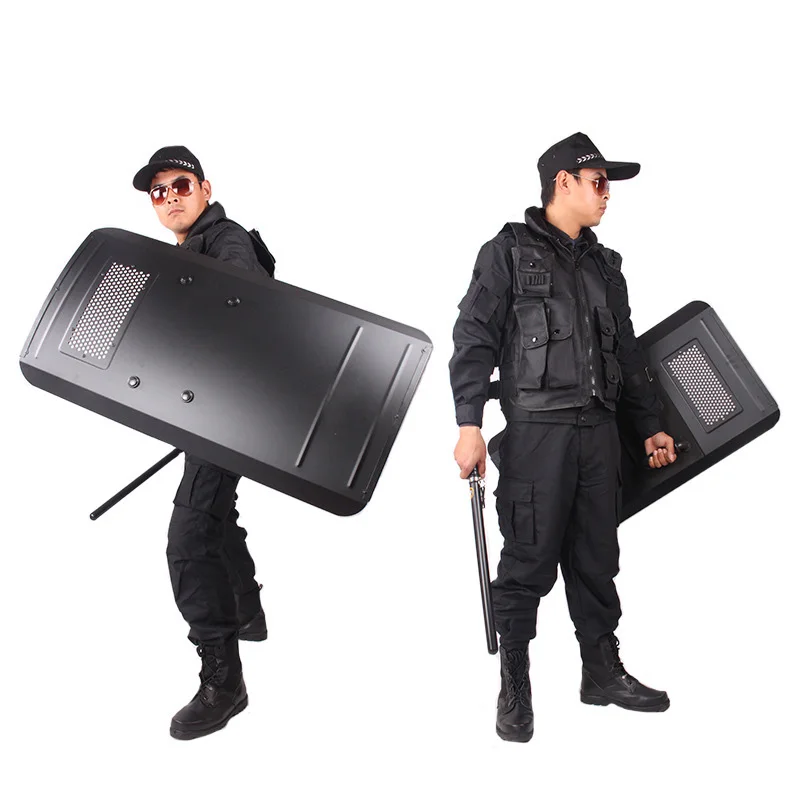 Nij Iiia Handheld Military Police Pe Bullet Proof Shield Ballistic Riot  Shield With Ballistic Glass - Defense Shield - AliExpress