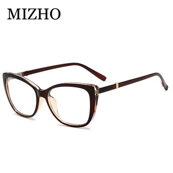 

MIZHO Filtering Protect Eyesight Anti Blue Light Glasses Ladies Look At Phone Blocking Glare Computer Glasses Women Cat eye