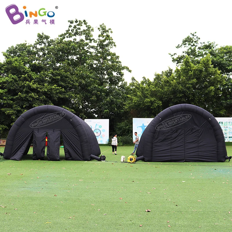 Large Inflatable Black Marquee Tunnel 