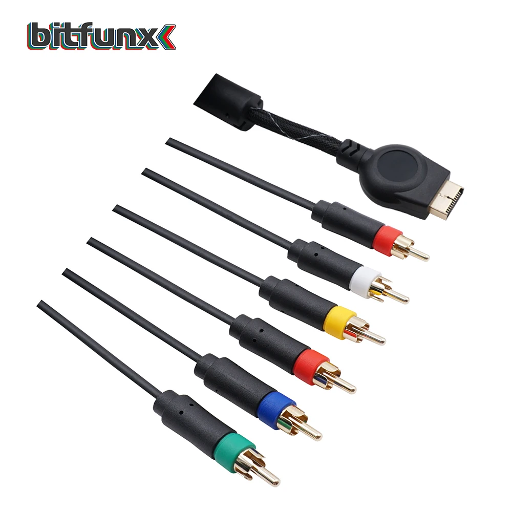 Bitfunx Component Cable | Cable - Ps2/ps3 Cable 1.8m High -