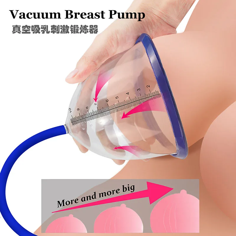 Female vacuum pump sucker cup accessories clitoris stimulator pumps nipple clit stimulator orgasm massage breast enlargement cup