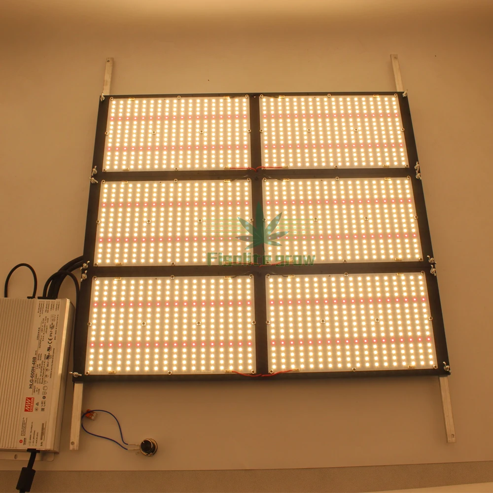 US $637.38 Figolite High PPFD Lm301H DIY Dimmable 600W Quantum Tech V3 Board Samsung Panel Light QB288 Deep Red 660nm UV IR Led Grow Light