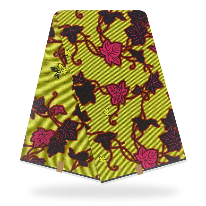 Африканская ткань Воск Принт голландская ткань хлопок материал 6 ярдов африканская Анкара оптом хлопок воск ткань для платья - Цвет: color8