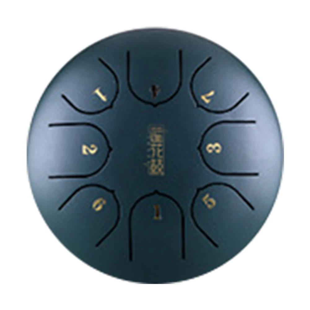 

6 Inch 8 Notes Music Education With Mallets G Tune Steel Tongue Drum Mini Tank Gift Instrument Hand Pan C Key Carry Percussion
