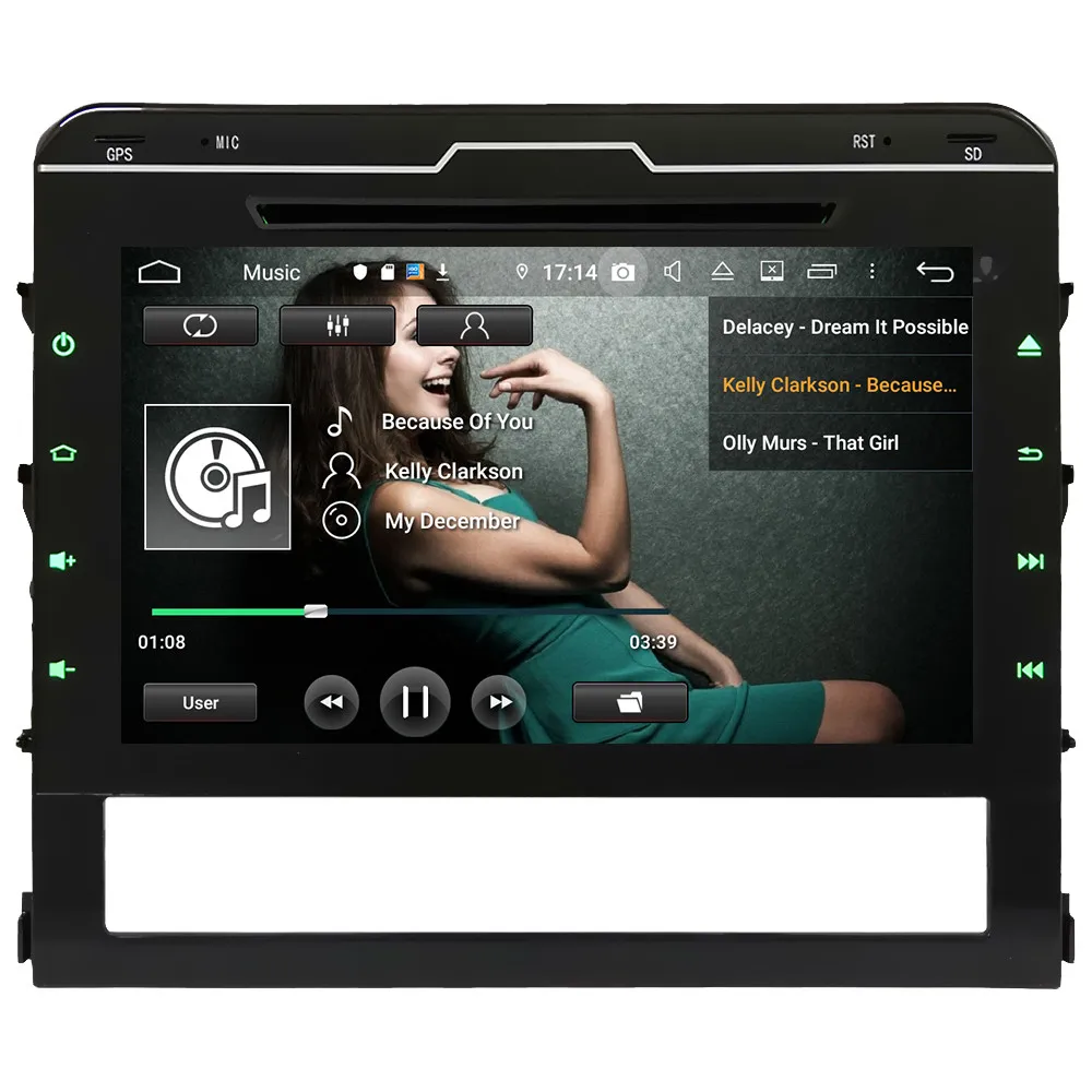 Klyde " ips 4G DSP Android 9 Восьмиядерный 4 Гб ОЗУ 64 Гб ПЗУ автомобильный DVD мультимедийный плеер радио для Toyota Land Cruiser LC200