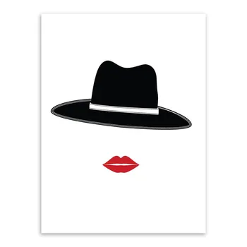 

Art Modern Hanging Painting Minimalist Black And White Fashion Men Women Couple Background Wall Decoration Only Painting Core