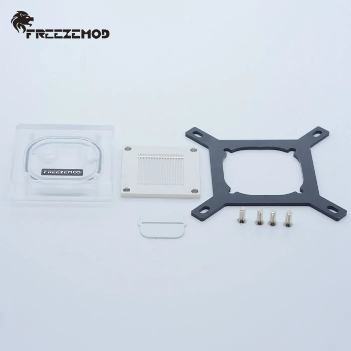 Прозрачный кулер для воды FREEZEMOD ЦП INTEL полноплатформенный RGB блок с пультом