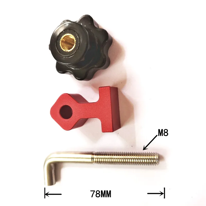 1 компл. Деревообрабатывающие прямоугольные позиционирующие зажимы