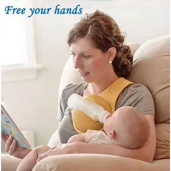 

Hand-Free Baby Bottle Holder