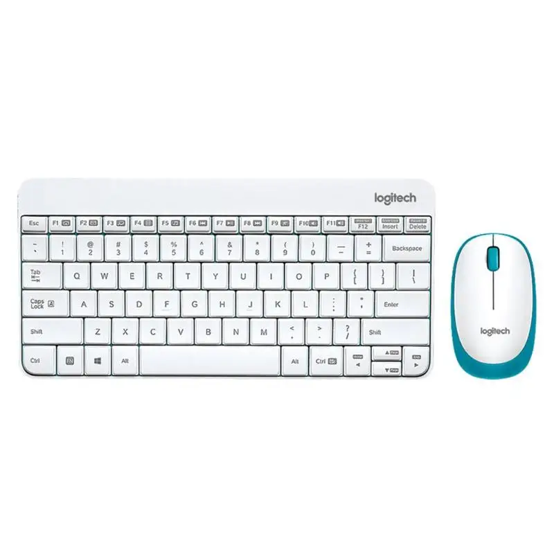 Logitech MK245 USB Nano Беспроводная мини клавиатура мышь 1000 dpi эргономичные клавиатуры комбинированные мыши набор для домашнего офиса ноутбука