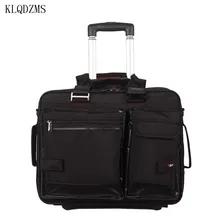 KLQDZMS 18 дюймов пансион чемодан на колесиках портативный чемодан, высококачественный чемодан, бизнес чемодан для путешествий