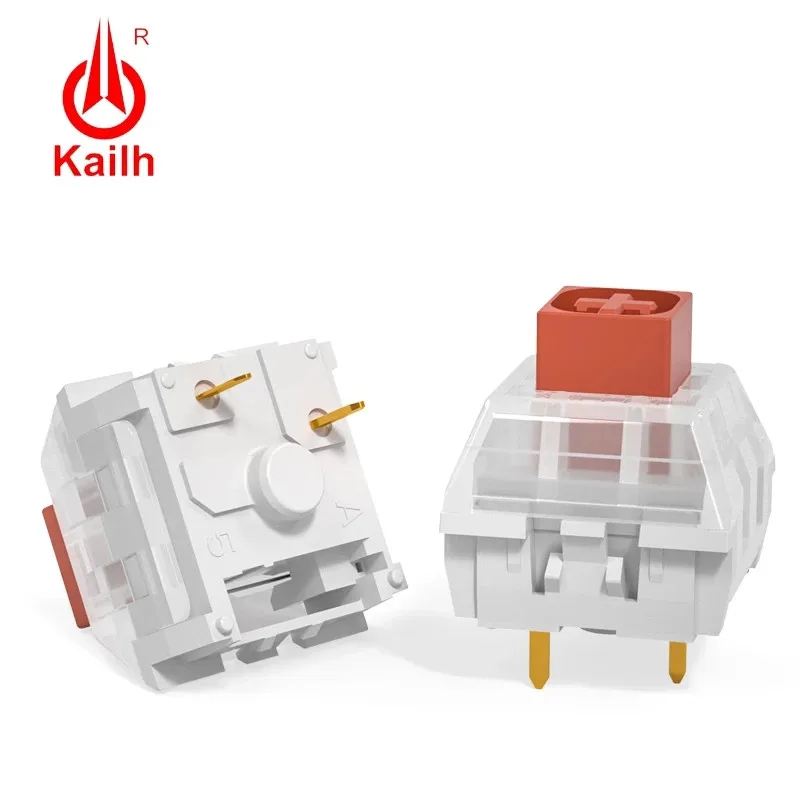 Kailh BOX 기계식 키보드 MX 스위치, 3 핀 선형 촉각 SMD, 옅은 파란색, 주황색, 어두운 노란색, 방진, IP56