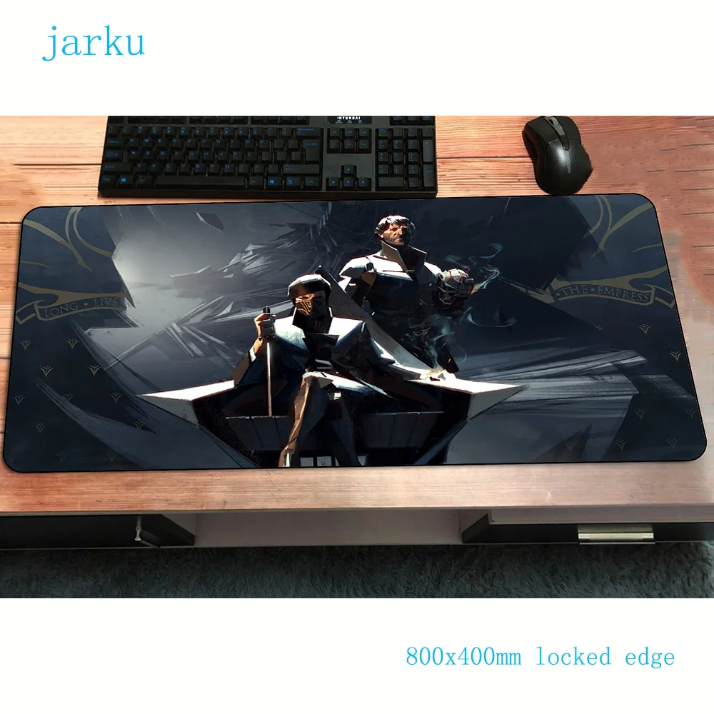 Dishonored Коврик для компьютерной мыши xl коврик для мышь Notbook коврик для компьютерной красочный игровой коврик геймер до 800x400 мм коврик для мыши