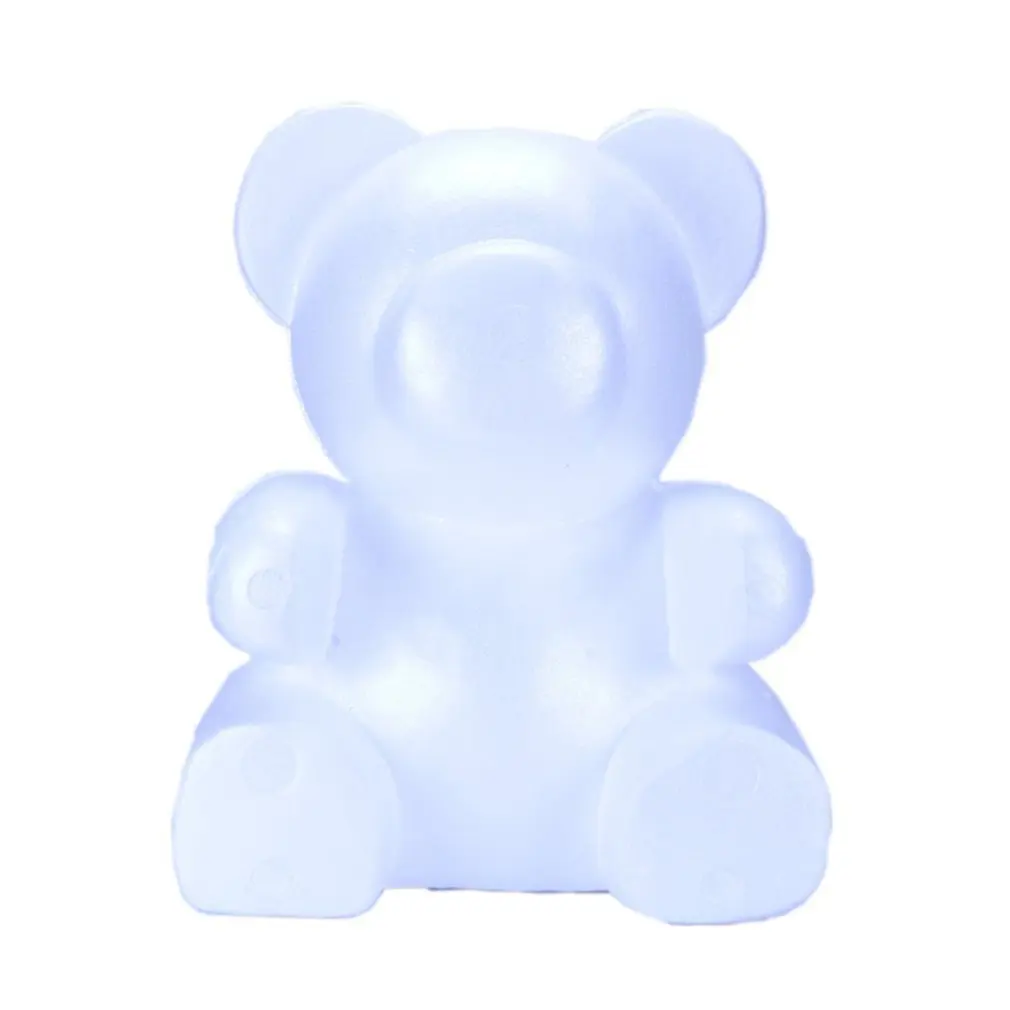 Foam Rose Bear Mold DIY Artificial Rose Flower Bear Bear Shaped Roses Decorations Mold Model Foam Rose Bear Mold DIY Artificial Rose Flower Bear Bear Shaped Roses Decorations Mold Model