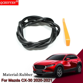 

Car Styling Rubber Anti-Noise Soundproof Dustproof Car Dashboard Windshield Sealing Strips Accessories For Mazda CX-30 2020 2021