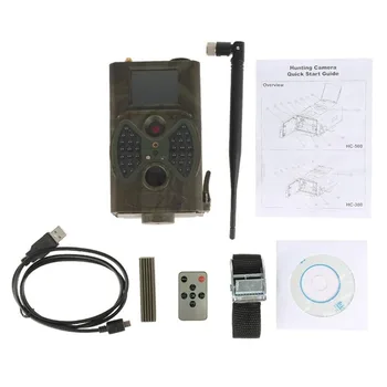 

HC-300M Hunting Trail Camera Wild Camera GPRS Night Vision for Animal Photo Traps Hunting Camera Built-in 2.0" TFT