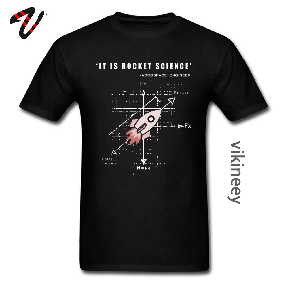 Design T-Shirt 2019 New Fashion O Neck RocketScience Pure Cotton Men&amp;#39;s T Shirt Fashionable Short Sleeve Tops Shirt Rocket-Science black