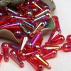 New 24pcs 8*20mm Drop Shape Acrylic Beads Transparent AB Color Beads For DIY Jewelry Making ► Photo 2/6