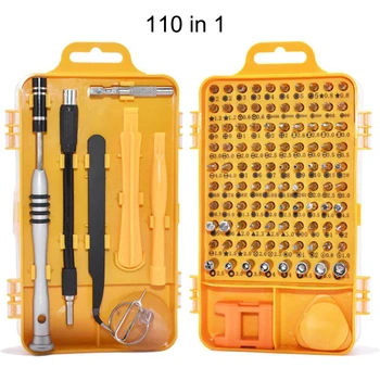 

110 IN 1 High Precision Screwdriver Set Disassemble Mini Electronic Repair Tools Kit For Tablets Phone Computer Watch Repairing
