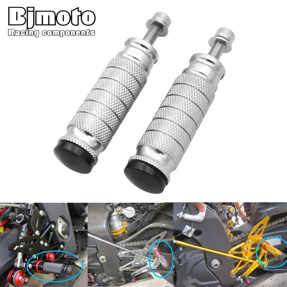 Universal Cnc Motorcycle Rear Set Footrests Foot Peg Gear Shift Brake